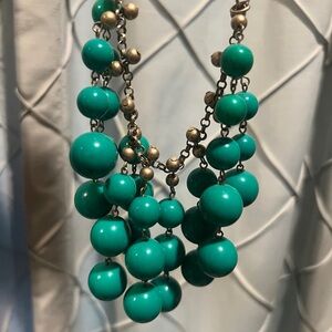 Source Unknown Turquoise Beaded Necklace